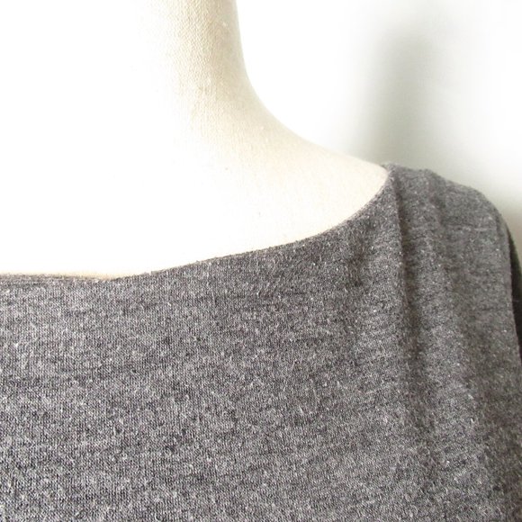 ellelauri Open Back Mini Dress Heathered Gray - Small - Picture 8 of 11